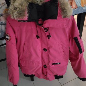 Summit pink Canada Goose coat